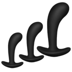 Finger - Silicone Anal Plug Set - Prostate Sex Toy