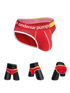 2 Pack Men's Middle-Rise Cotton Sexy Briefs