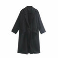 Spring Urban Casual Women's Mid-length Loose Over-the-knee Trench Coat