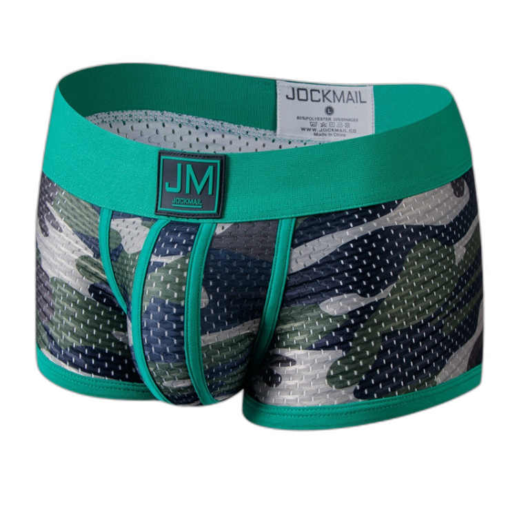 Jockmail Coloured Military Mesh Boxers (6 Pack)