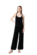 Women's Plush Two-piece Jumpsuit, Short-sleeved Bandeau Top, Wide-leg Pants, Eye-catching Outfit