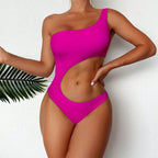 Women's Beach Vacation Sexy Fashion Bikini One Piece Swimsuit