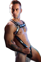 Breedwell Illuminator Body Harness Silver