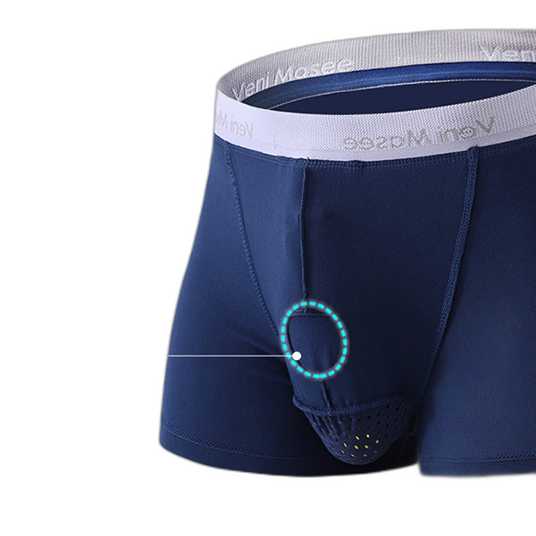 Cotton Ball Pouch Separate Men's Boxer Briefs