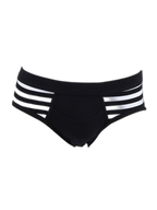 3 Pack Men's Mid-Rise Cotton Striped Briefs