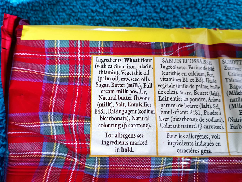 SCOTTISH HIGHLAND SPECIALITY SHORTBREAD FINGERS (3X100g)