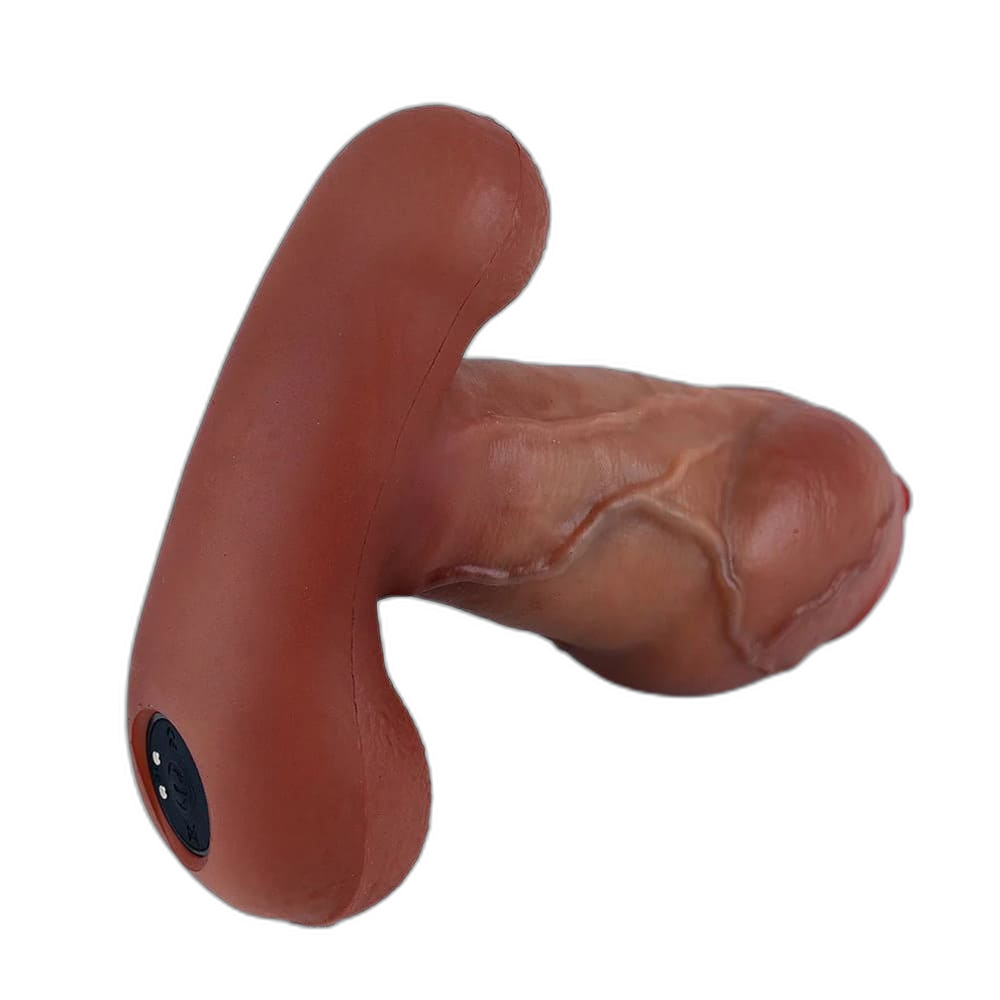 Realistic Pleasure – Anal Vibrator  – Realistic Silicone Dildo