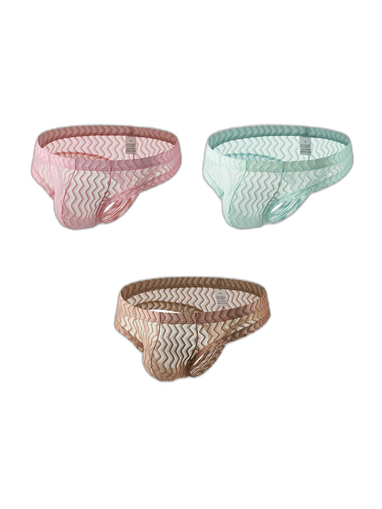 3-pack Men's Sexy Lace Thong