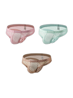 3-pack Men's Sexy Lace Thong