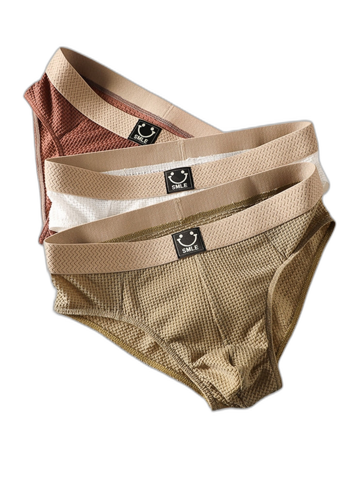 4-pack Men's Anti-Chafing Odor-Control Comfy Waistband Briefs
