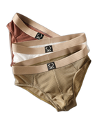 4-pack Men's Anti-Chafing Odor-Control Comfy Waistband Briefs