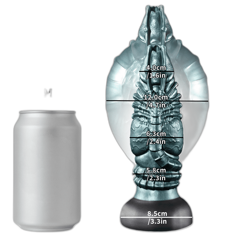 Xomiy Xenobreed - Inflatable Silicone Anal Plug - Alien Butt Plug