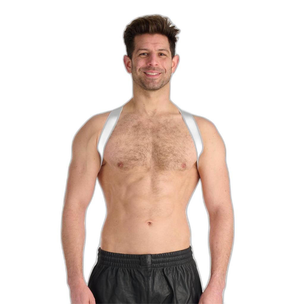 Prowler RED Sports Harness Lite White
