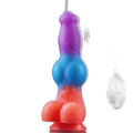Simon - 9.3 Inch Vibrating Squirting Dildo - Glow In The Dark Dildo