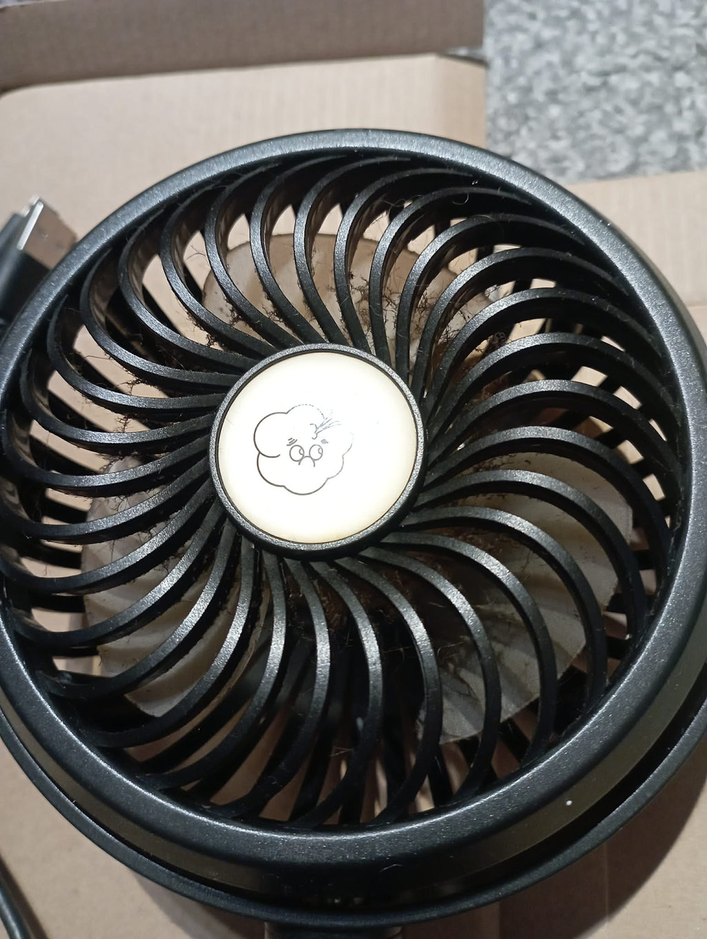 LED night light BATTERY FAN