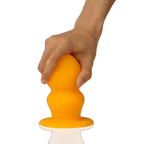 Fat Tuo - Beginner Butt Plug - Small Anal Plug - Ribbed Butt Plug