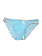 3-pack Men's Ultra-sheer Rainbow-edge Mesh Briefs