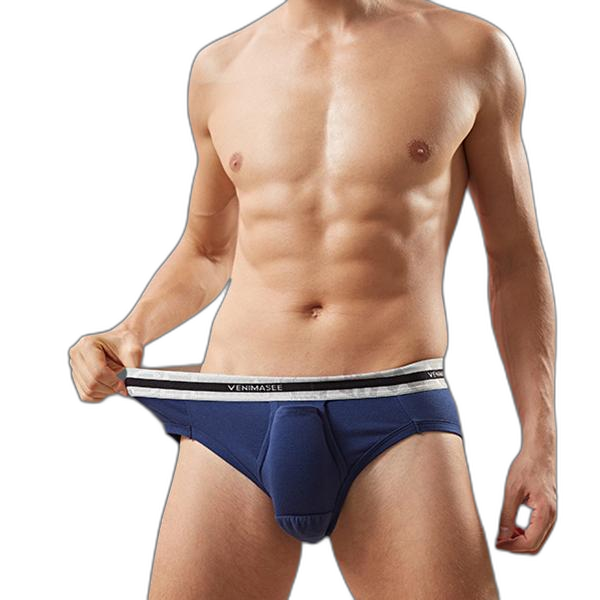 Men's Ball Pouch Separate Cotton Briefs