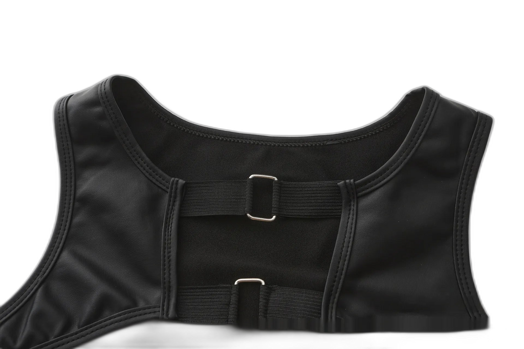 Twin Buckle Leather Harness