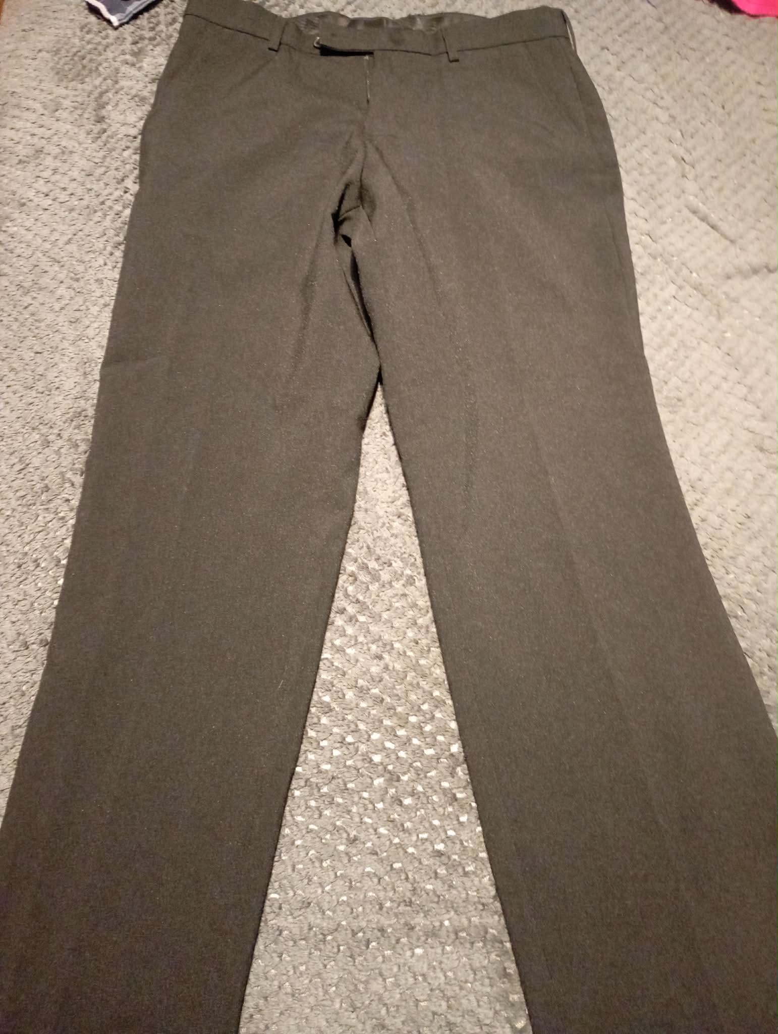 Men's George Black Smart Trousers (W30 Regular)