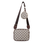 Vintage Pattern Crossbody Bags For Women Shoulder Shell Bag Trend Small Purse And Handbag Luxury Designer Female Square Bag Women's Bag
