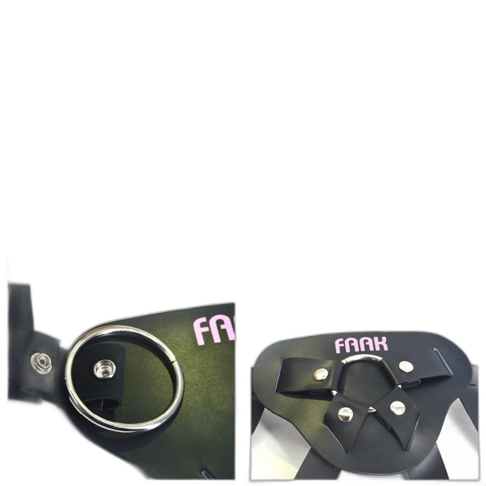 Droska - Adjustable Strap-On Harness with 2 O-Rings