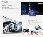 Compatible with Apple, Wireless Cast Same Screen TV Device Mobile Phone Laptop Computer WiFi HD HDMI Projector Video Magnifier Smartphone Android IOS
