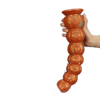 Halloween Pumpkin - Long Anal Plug - Anal Bead