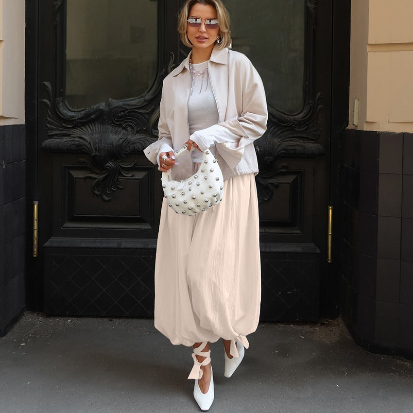 Stylish, Chic, And Casual Long Pants With A Designer Aesthetic