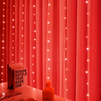 LED Curtain Garland On The Window USB String Lights Remote Control Christmas Decorations For Home Room