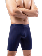 2 Pack Men’s Front Pouch Mesh Boxer Briefs