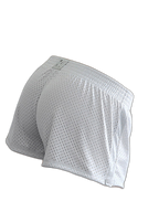 2 Pack Men's Seamless Comfort Quick-Dry Lightweight & Airy Mesh Boxers Shorts