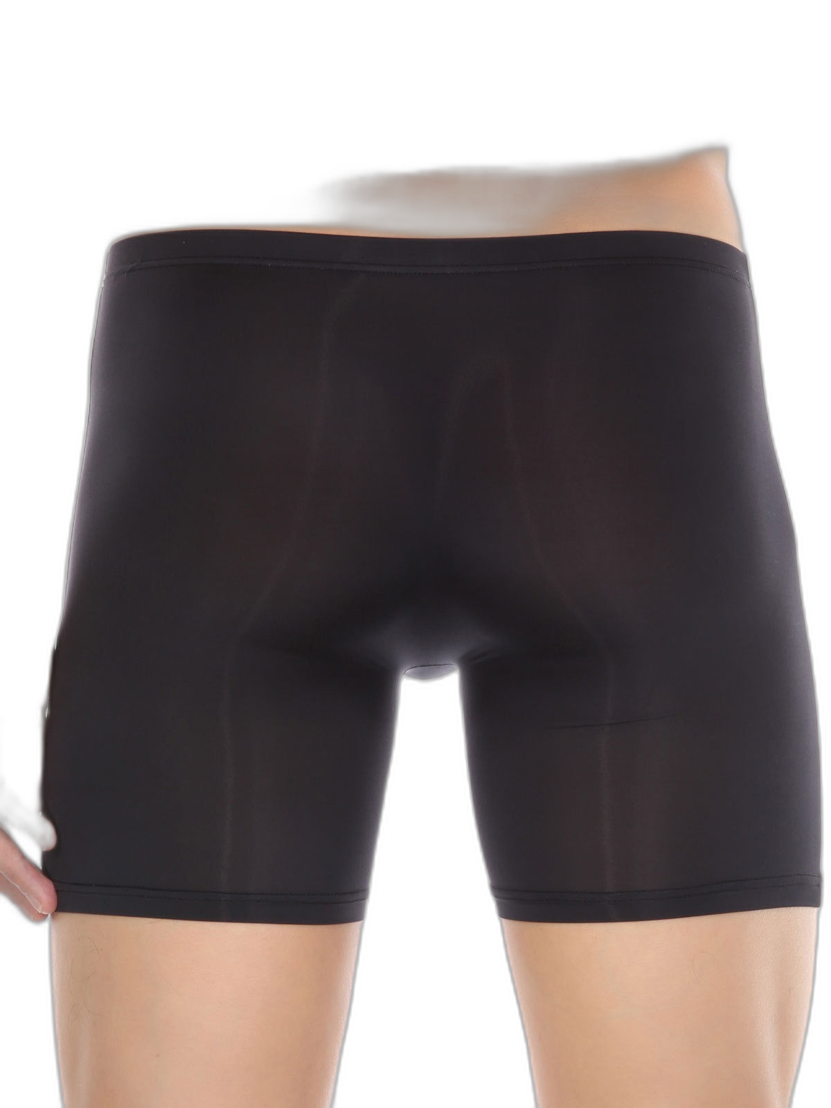 Men's Breathable Silky Seamless Boxer Briefs
