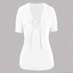 Fashionable Casual Women's Short-sleeve Top