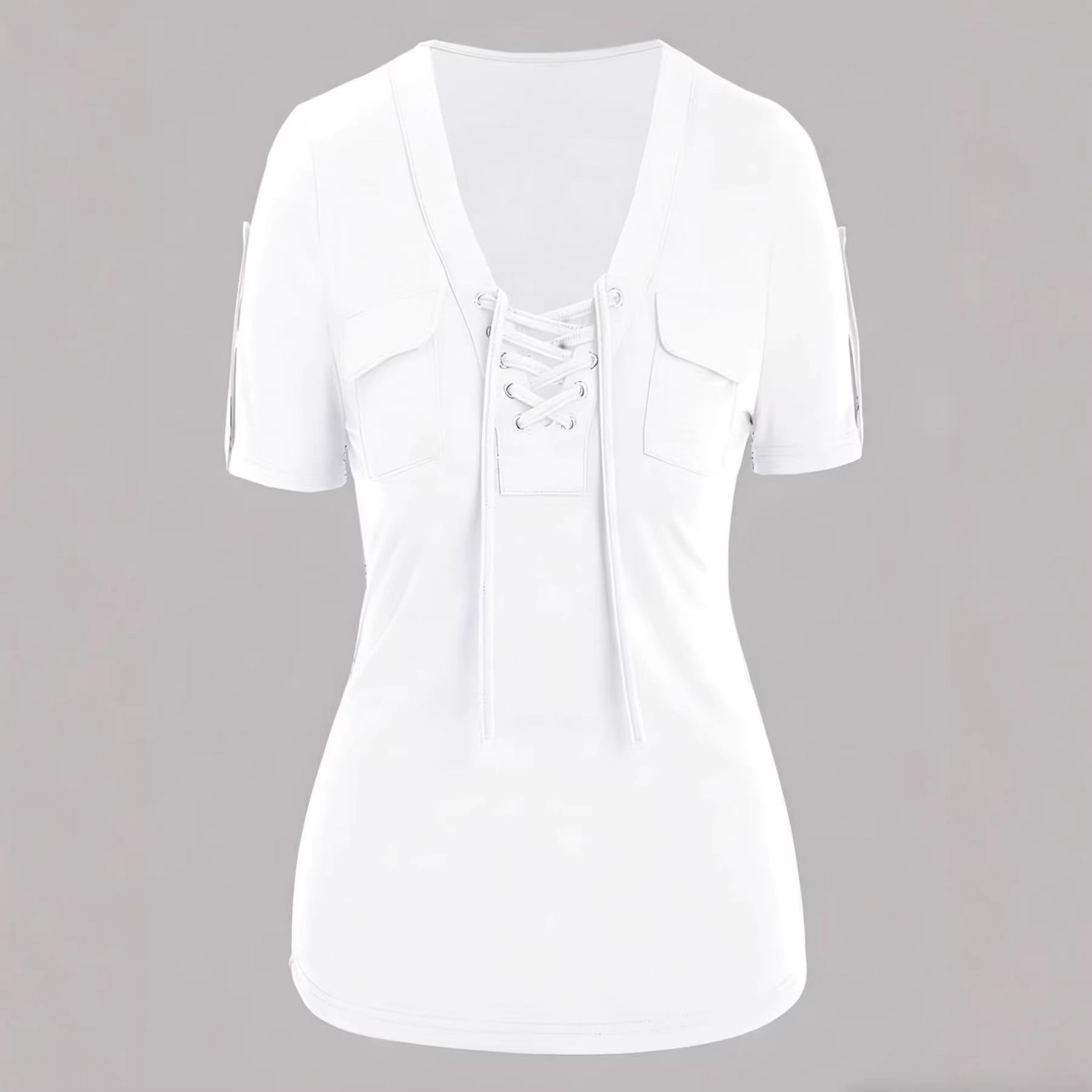 Fashionable Casual Women's Short-sleeve Top