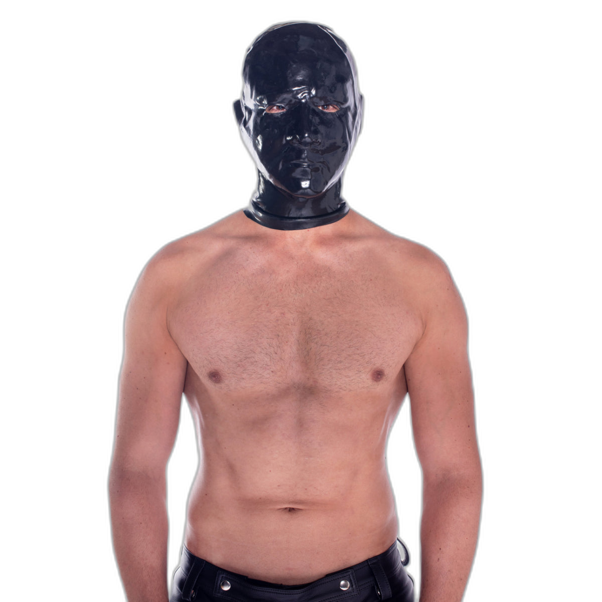 Prowler RED Latex Hood Black