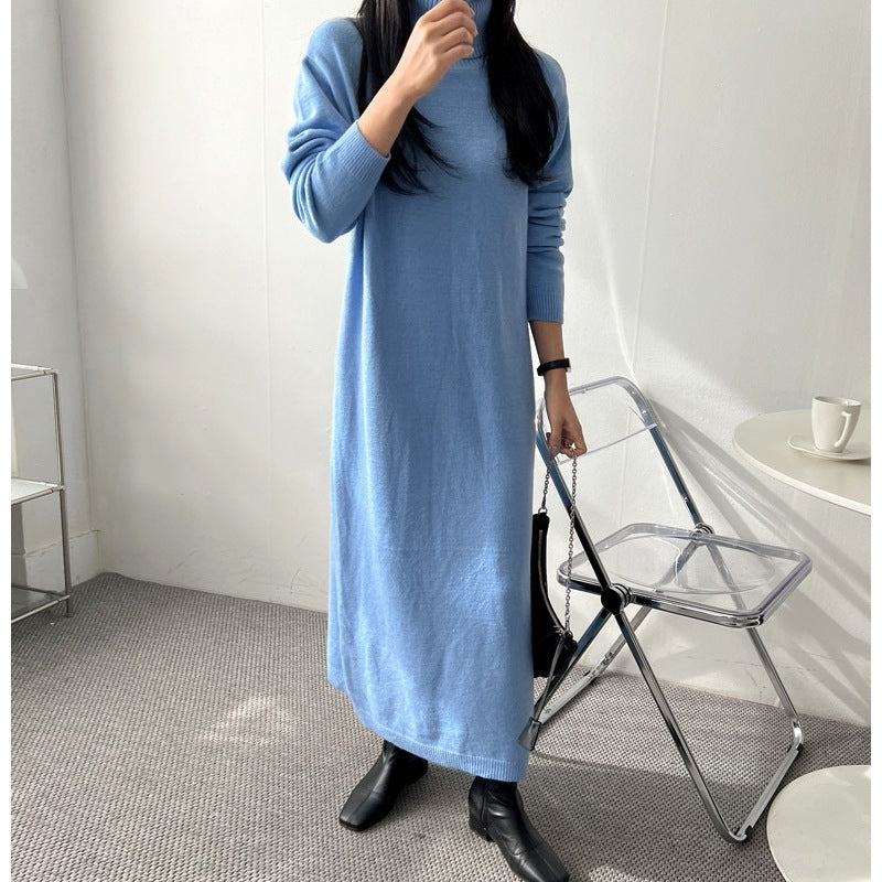 Women's Autumn Dress Worn Under A Coat