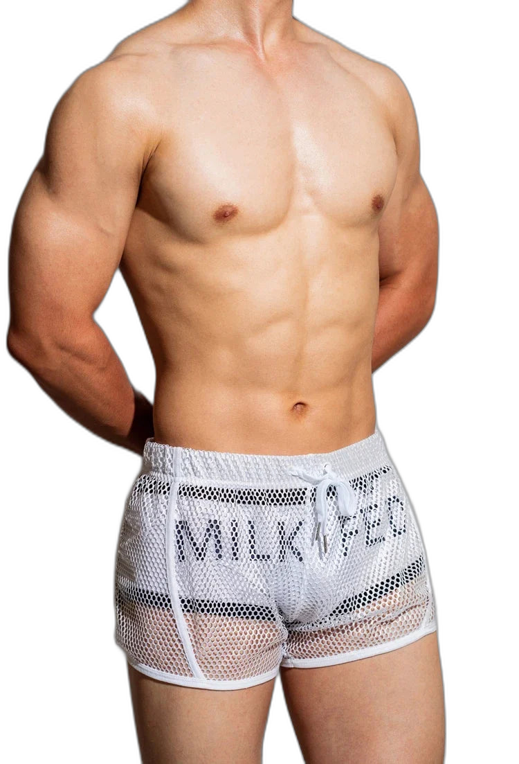 Loose Fit Sexy Mesh Boxers