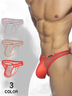 2 Pack Men's Sexy Semi-Transparent Thong