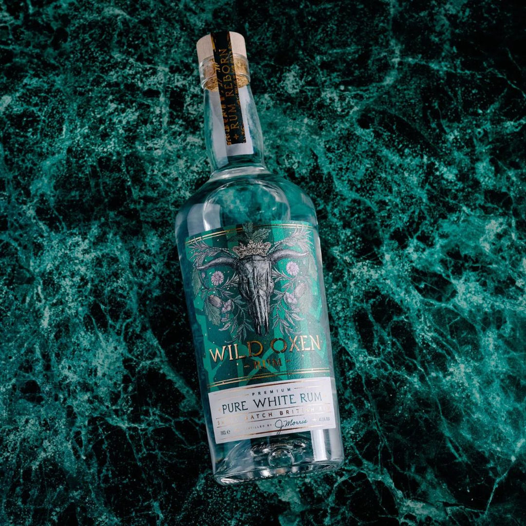 Abingdon Distillery Wild Oxen Pure White Rum, 70cl