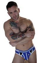Breedwell Retro Remix Briefs Blue