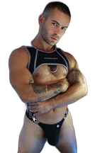 Breedwell Gymnetixxx Tank Harness Black