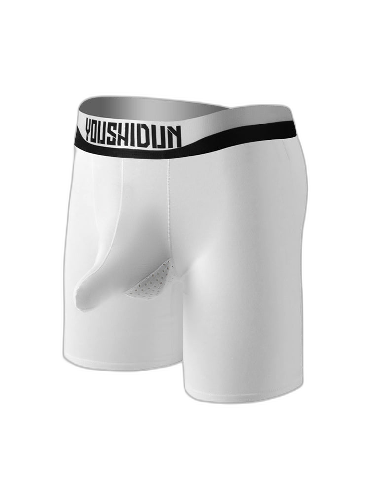 2 Pack Men's Supportive Separated Pouch Ultra-Soft Anti-Chafing Midway Briefs