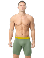 2 Pack Men's Active Flyless Boxer Briefs