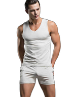 Solid Color Modal Home Boxers for Men