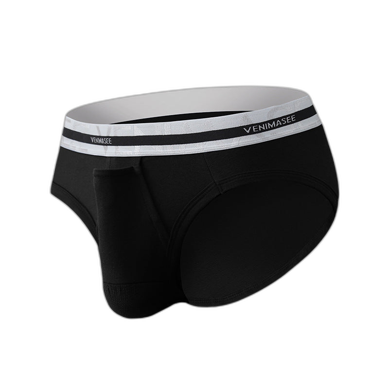 Men's Cotton Ball Pouch Separate Briefs