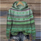 Best-selling Autumn Women's Sweater With Print