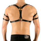 Strapped Dominance Chest Harness