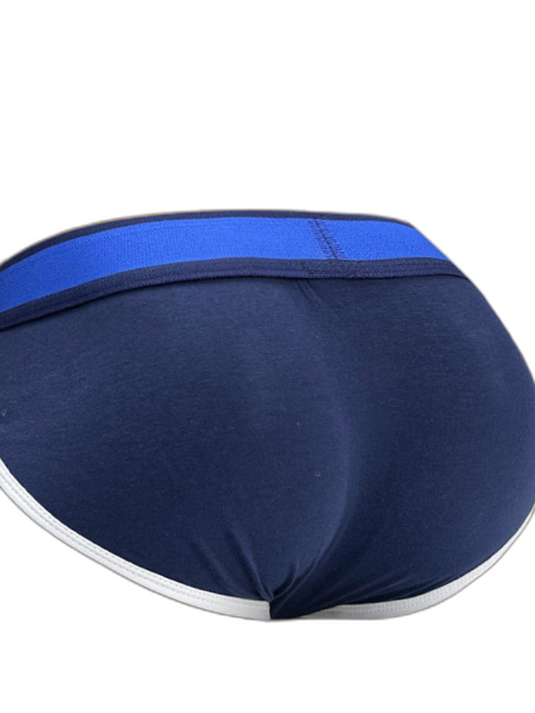 2 Pack Men's Middle-Rise Cotton Sexy Briefs