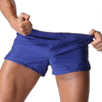 Casual Home Cotton Pouch Breathable Boxer Briefs for Men